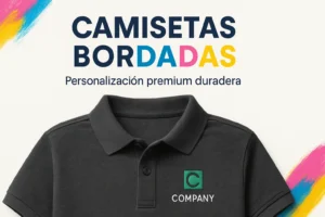 Camisetas bordadas personalizadas - guía completa
