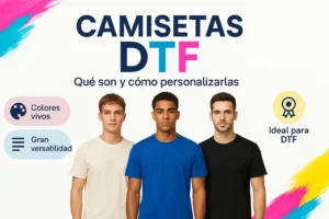 Camisetas DTF Roly personalizadas - guía de estampación