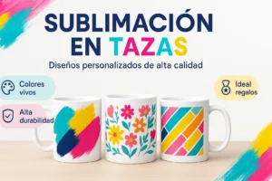 Sublimación en tazas cerámicas personalizadas