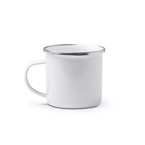 Taza CARDIF metálica Blanco-01