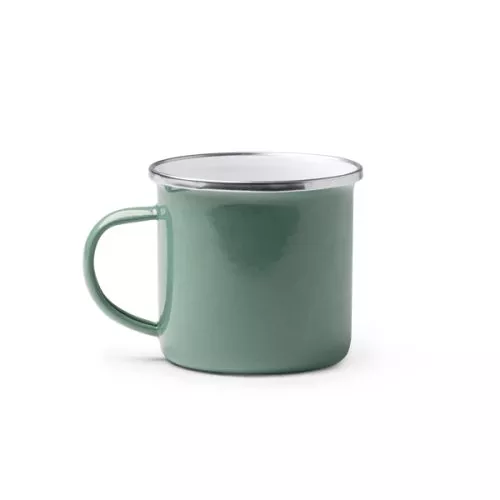 Taza CARDIF metálica Verde salvia -271