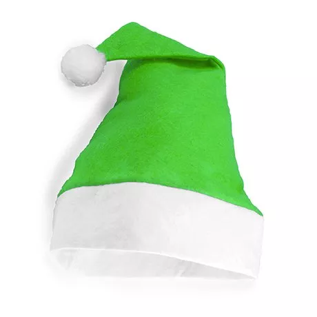 Gorro Navidad SANTA verde