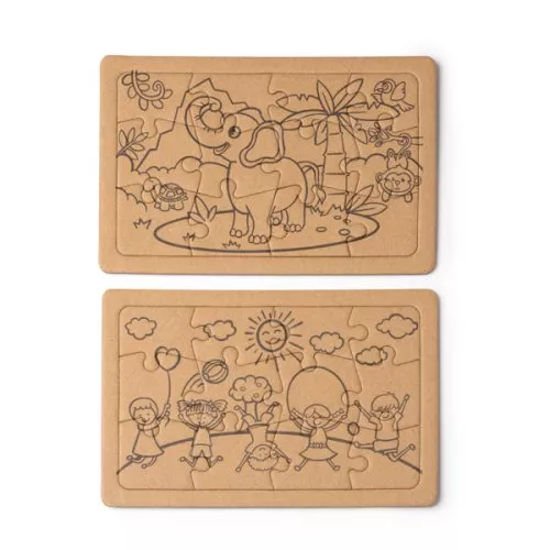 Puzzle ZEON Cartón Reciclado crudo 29