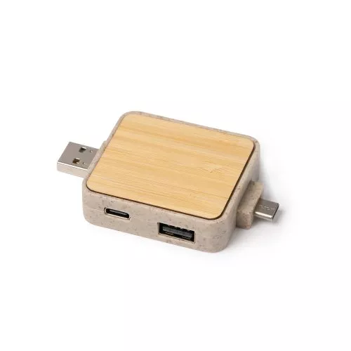 USB CLUNI HUB Plegable