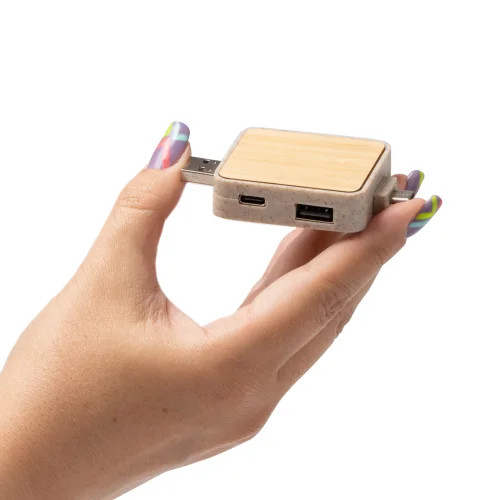 USB CLUNI HUB Plegable