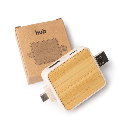 USB CLUNI HUB Plegable