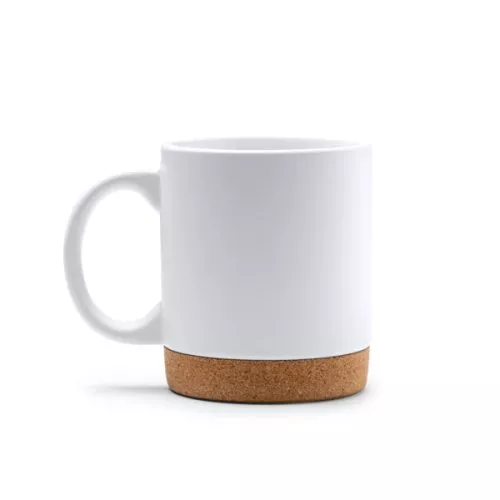 Taza NURIX base corcho blanco 01