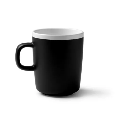 Taza CARTUX bicolor negro 02