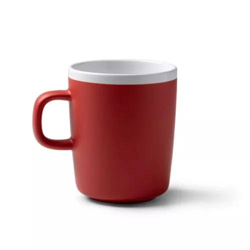 Taza CARTUX bicolor rojo 60