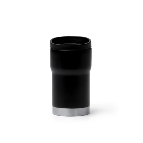 Vaso térmico de acero negro 02