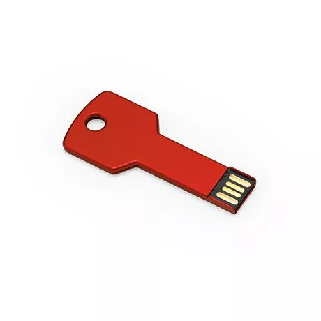 USB forma de llave STAMINA rojo