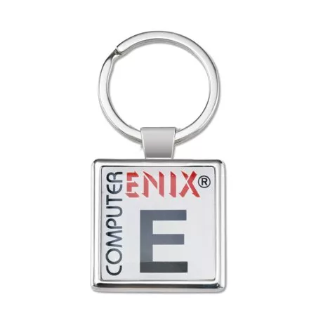 Llavero niquel pulido 1cara