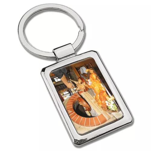 Llavero niquel pulido brillante