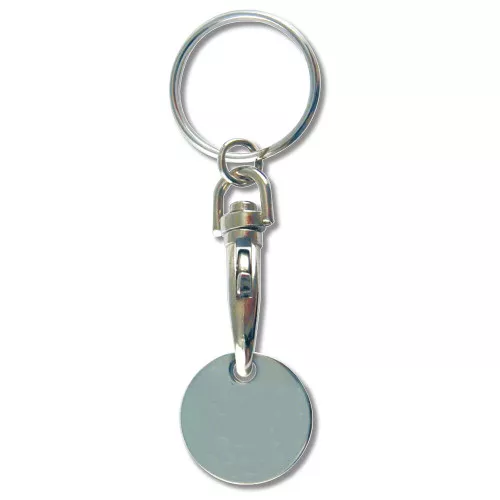 Llavero carro niquel adhesivo