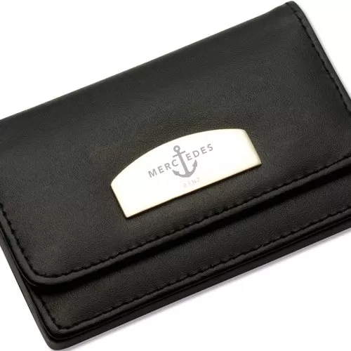 Porta tarjetas de piel - OUTLET