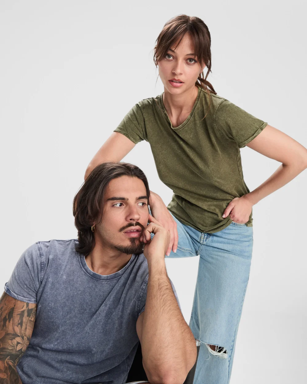 Camiseta Husky Woman Roly