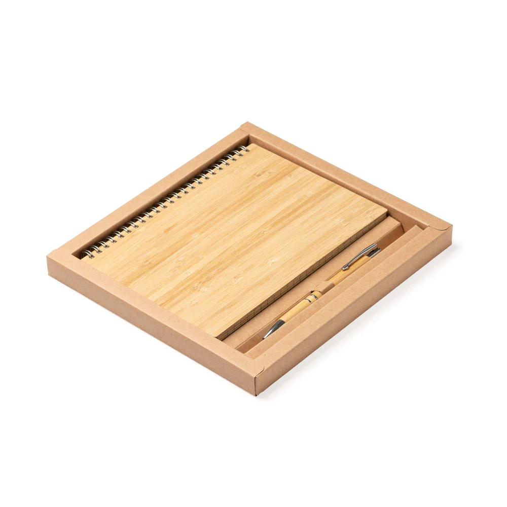 Set libreta y bolígrafo GALA