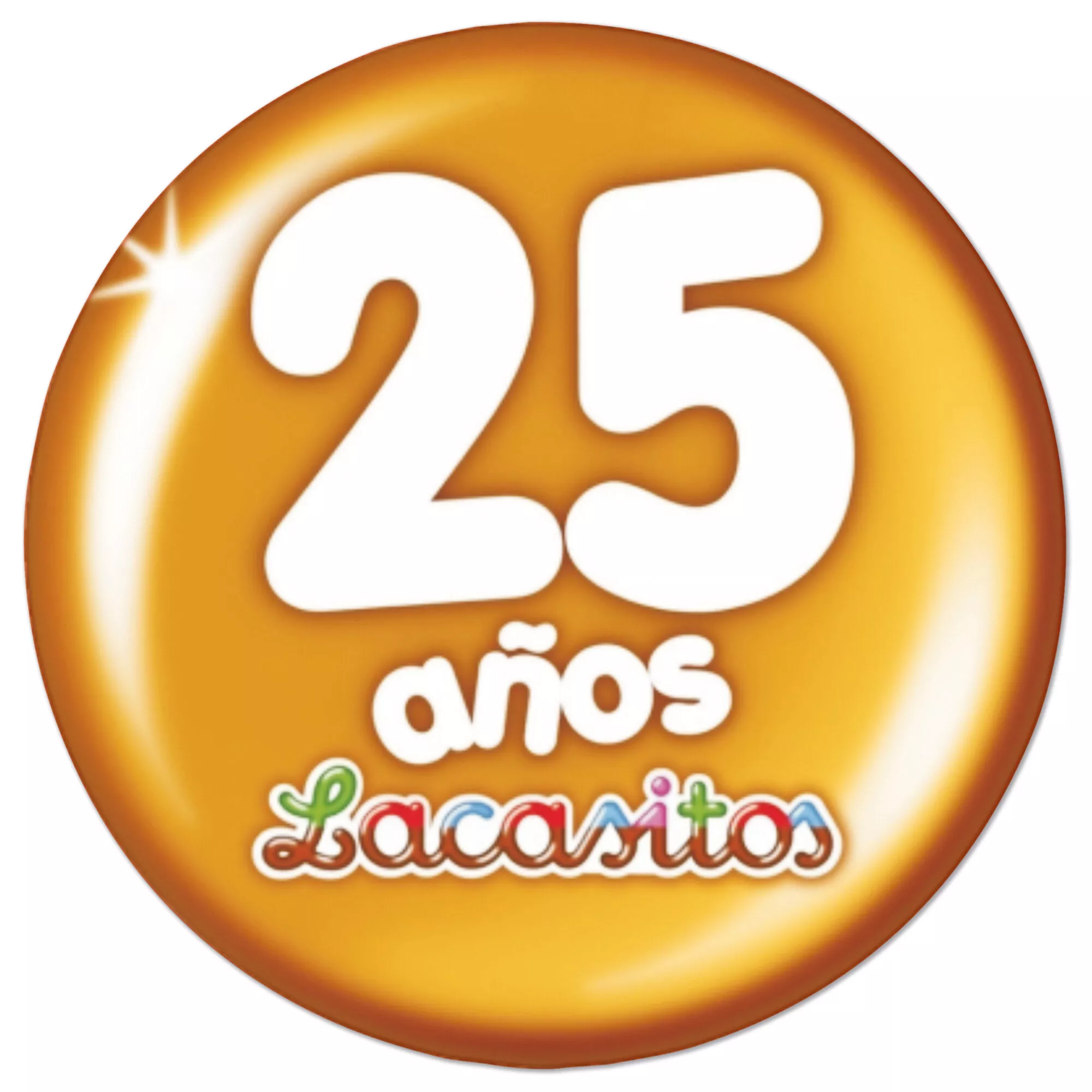 Adhesivos redondos con gota resina