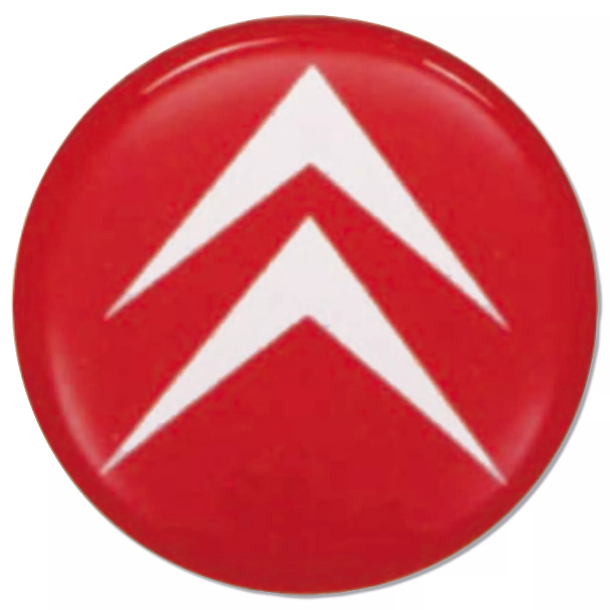 Adhesivos redondos con gota resina