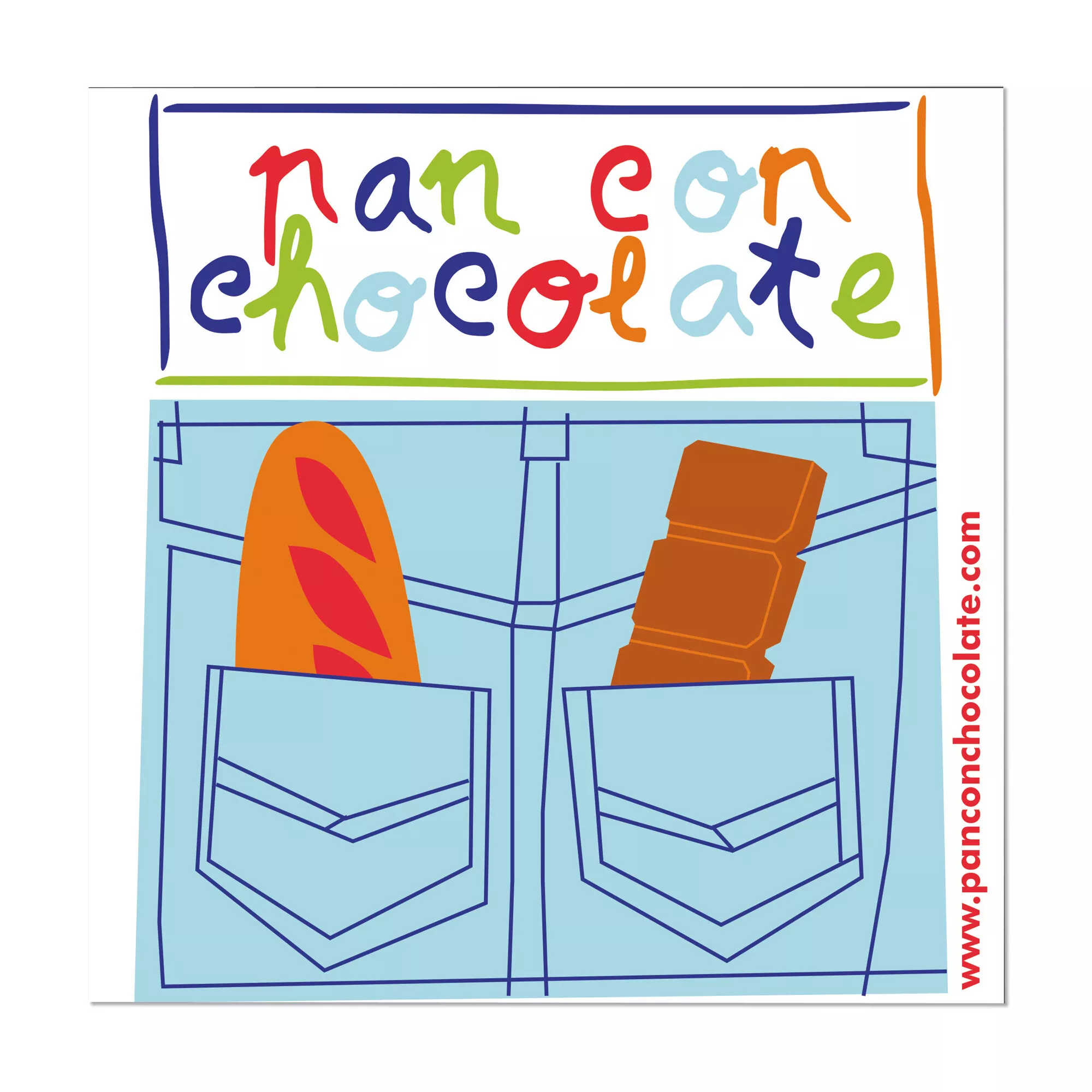 Adhesivos de vinilo cuadrado o rectangular