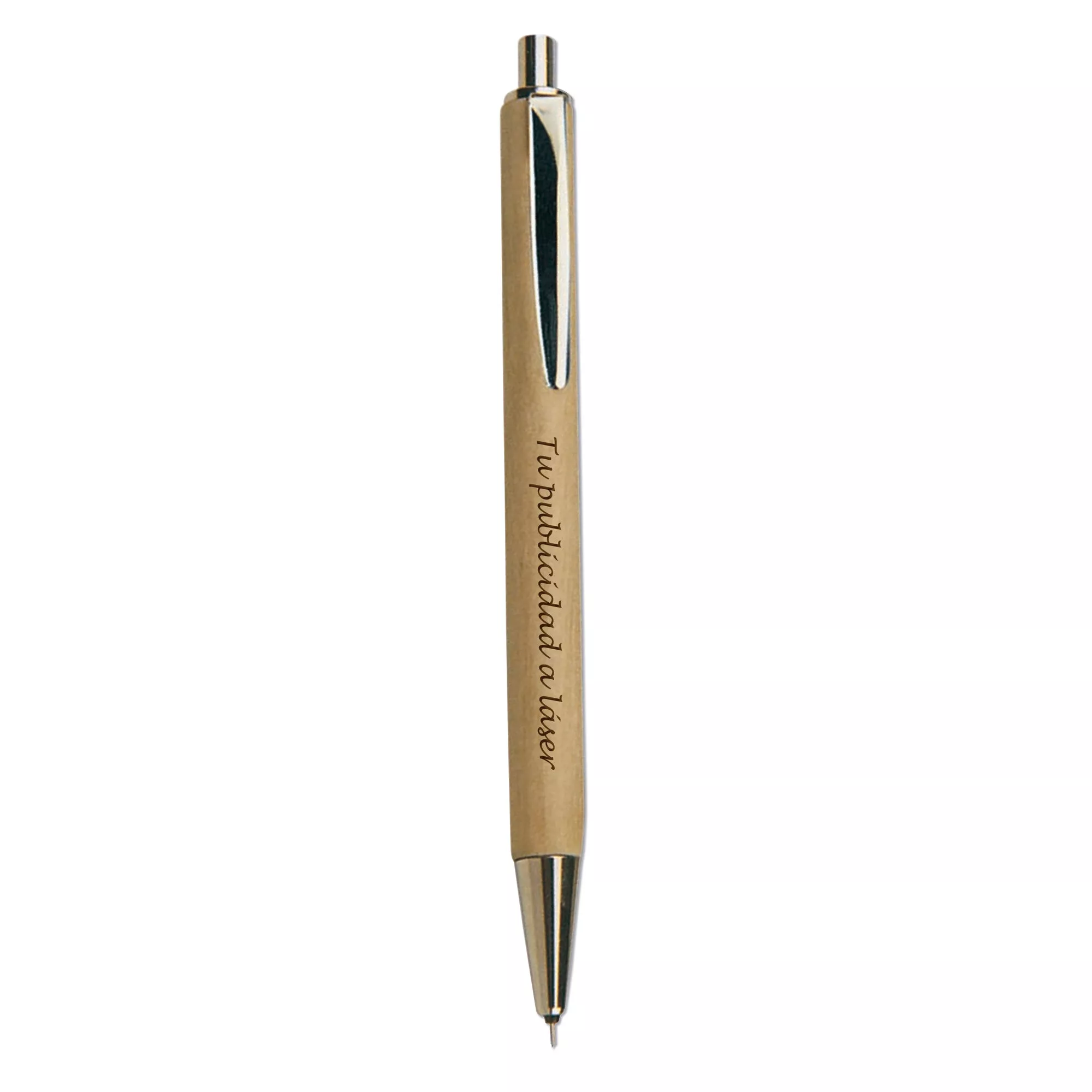 Portaminas de madera claracon