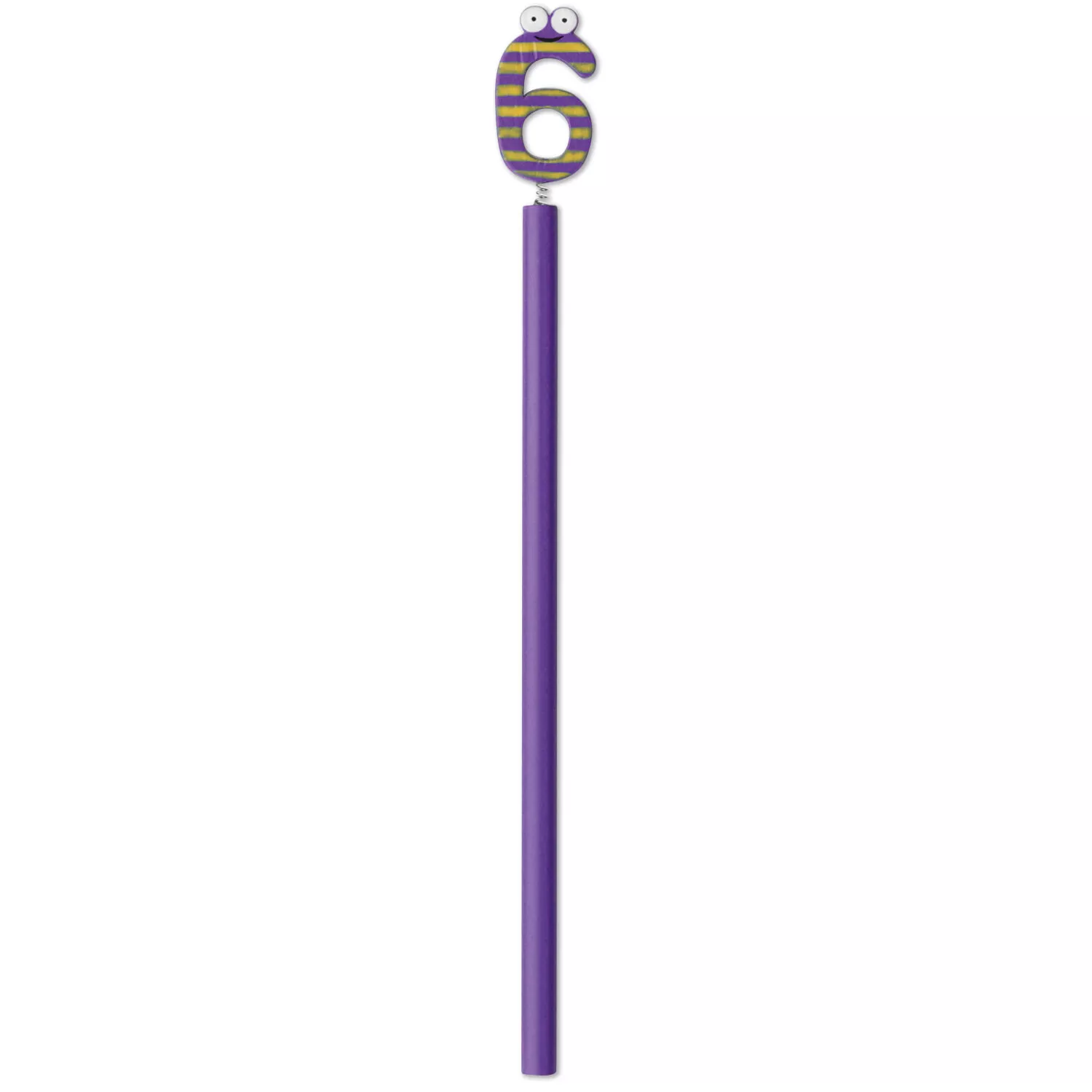 Lápiz con dígitos de números del 0 al 9. Venta en cajas de 50 unidades con 5 lápices de cada modelo.