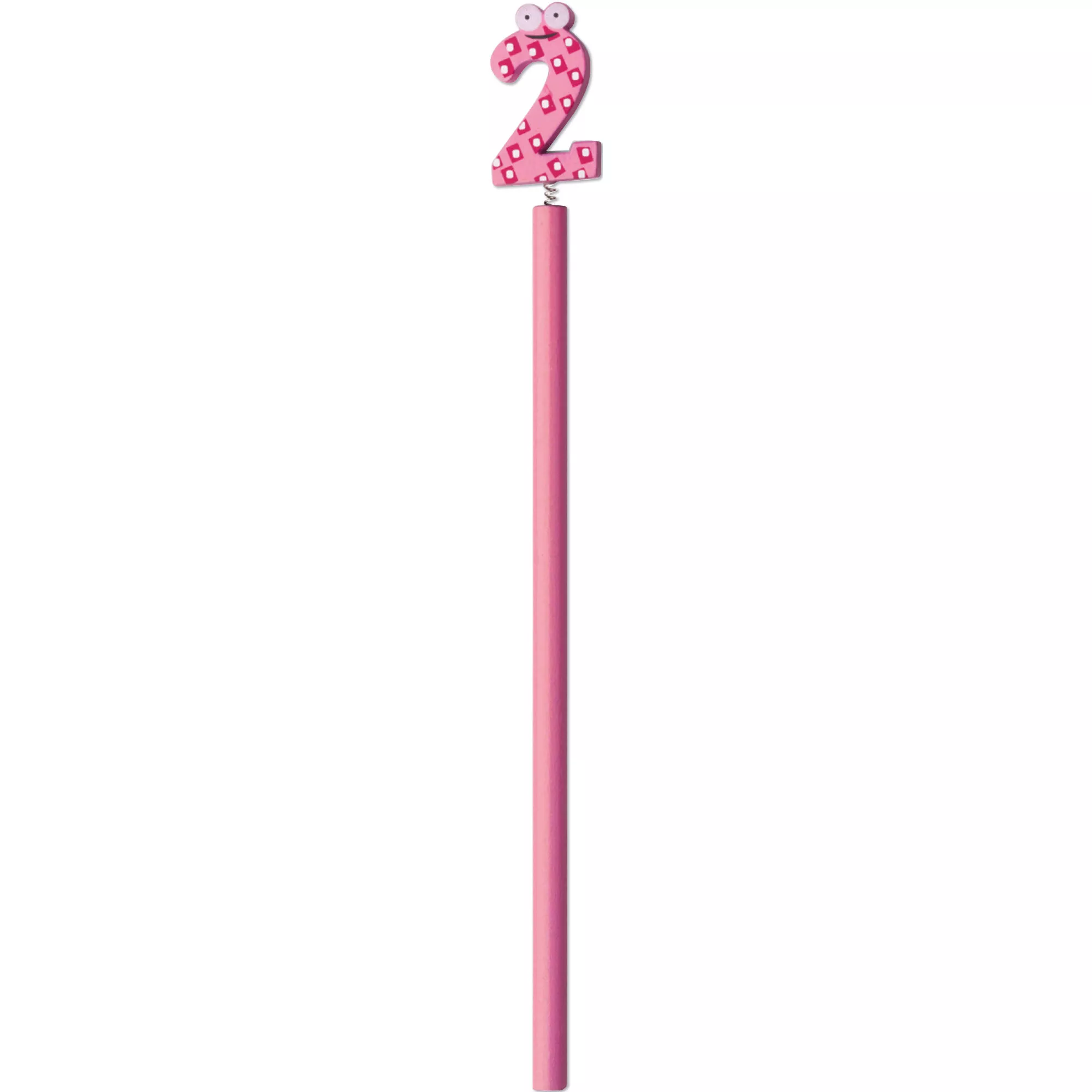 Lápiz con dígitos de números del 0 al 9. Venta en cajas de 50 unidades con 5 lápices de cada modelo.