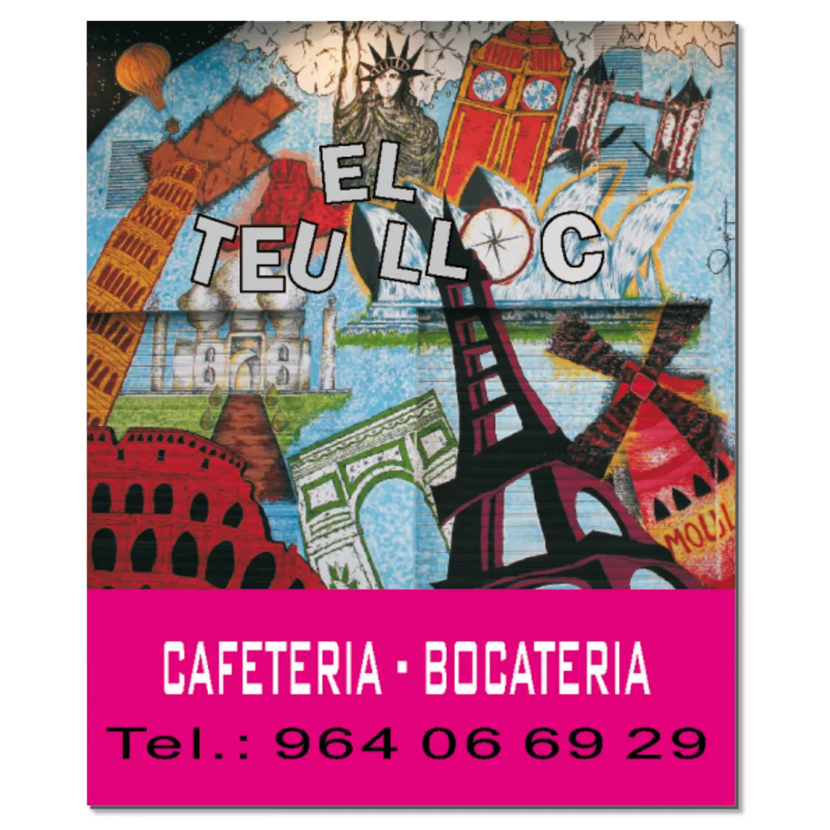 Iman flexible todo color  cuadrados o rectangulares 0,5 mm grueso