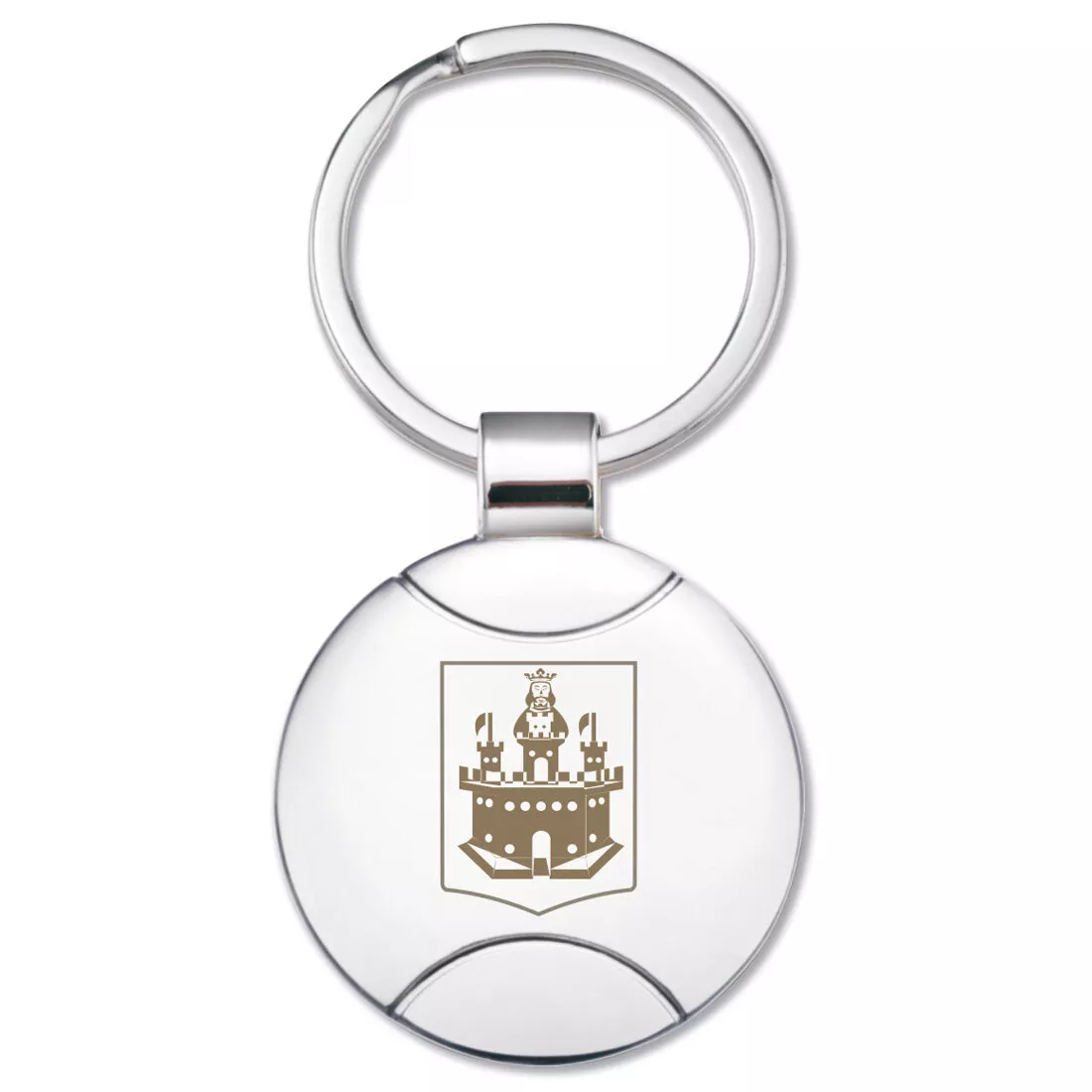 Llavero niquel pulido,