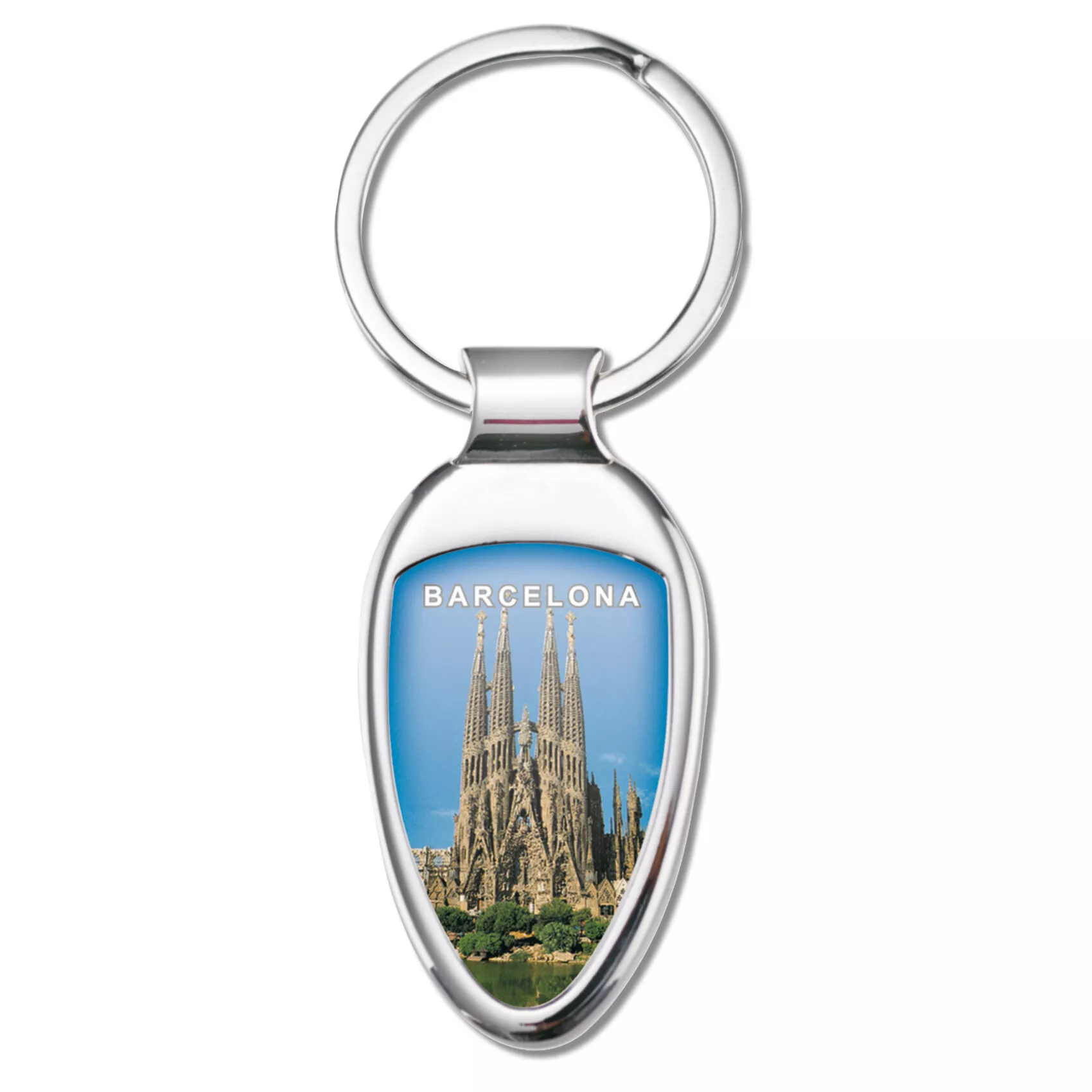 Llavero niquel pulido brillante