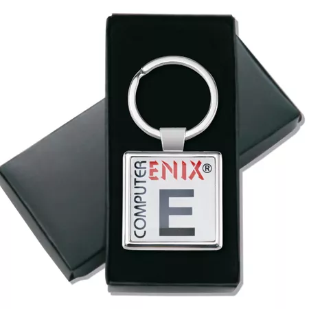 Llavero niquel pulido 1cara