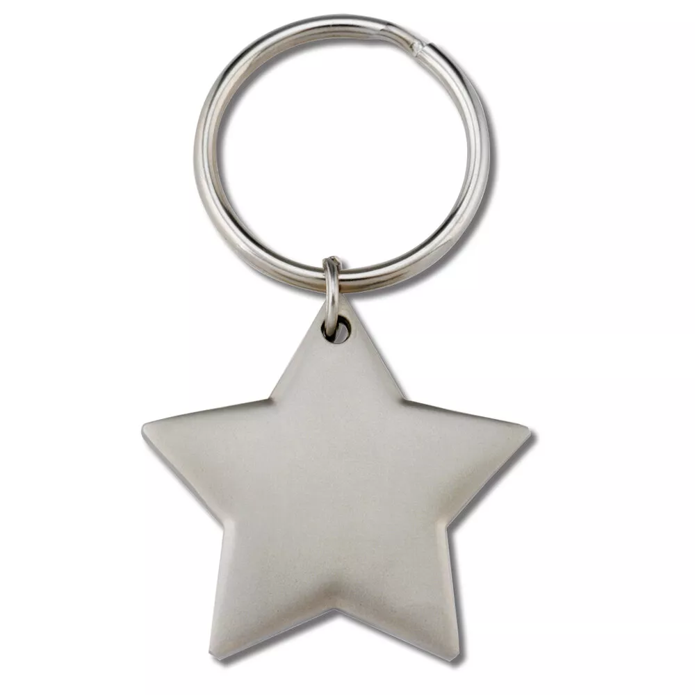 Llavero niquel pulido, mate