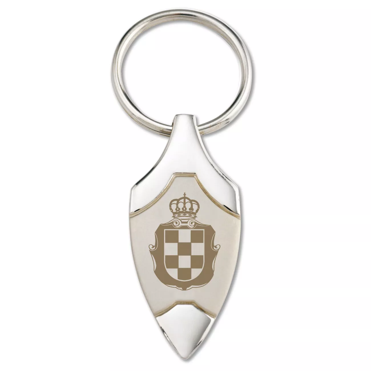 Llavero niquel pulido,