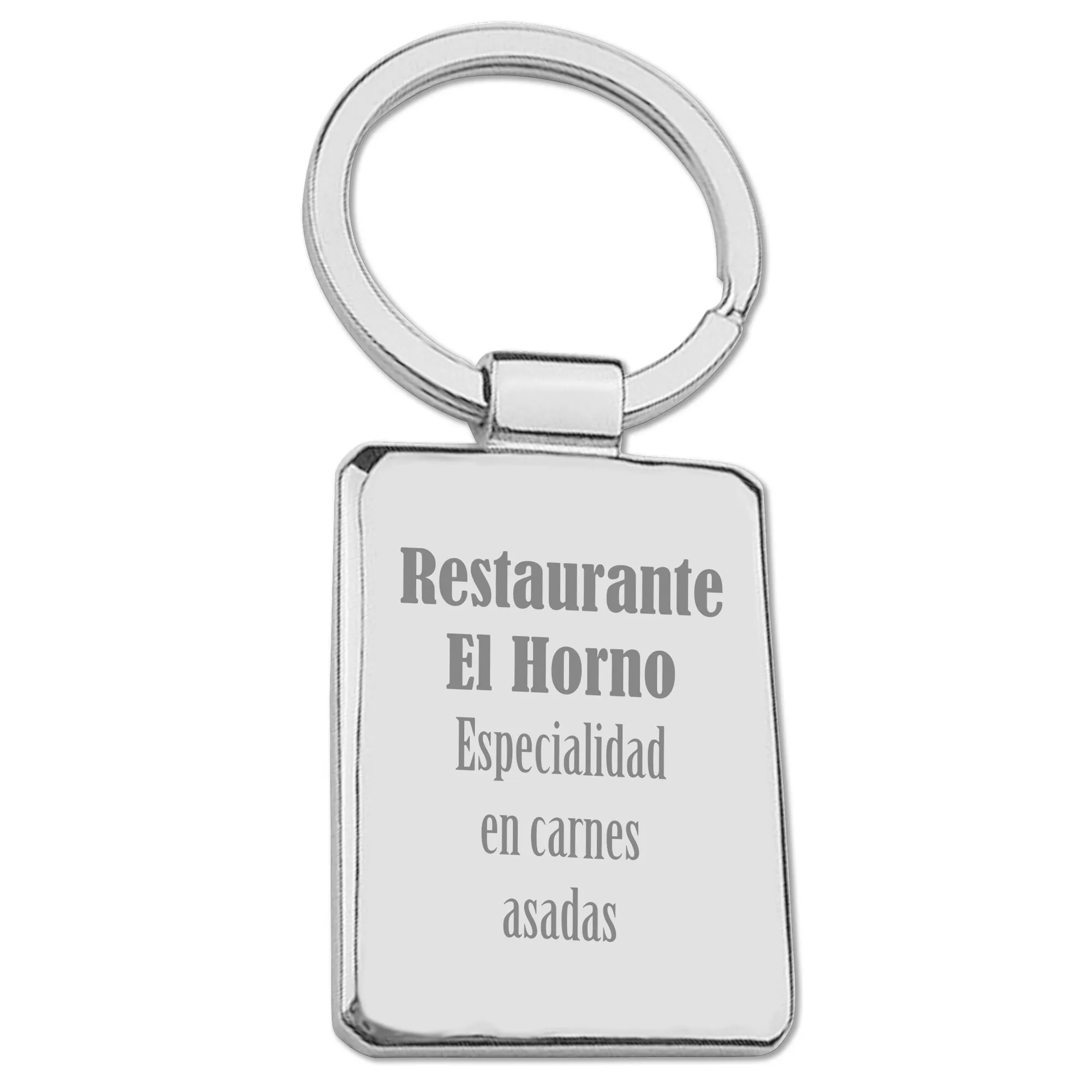 Llavero niquel pulido brillante