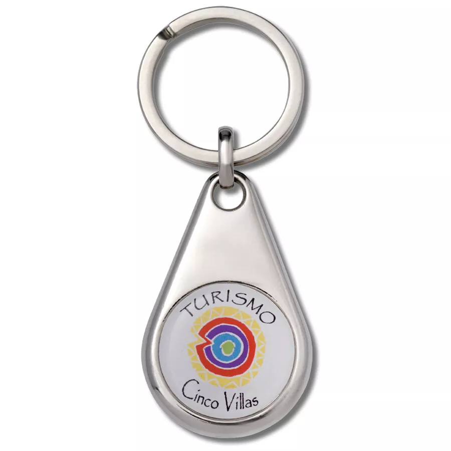 Llavero niquel pulido printer