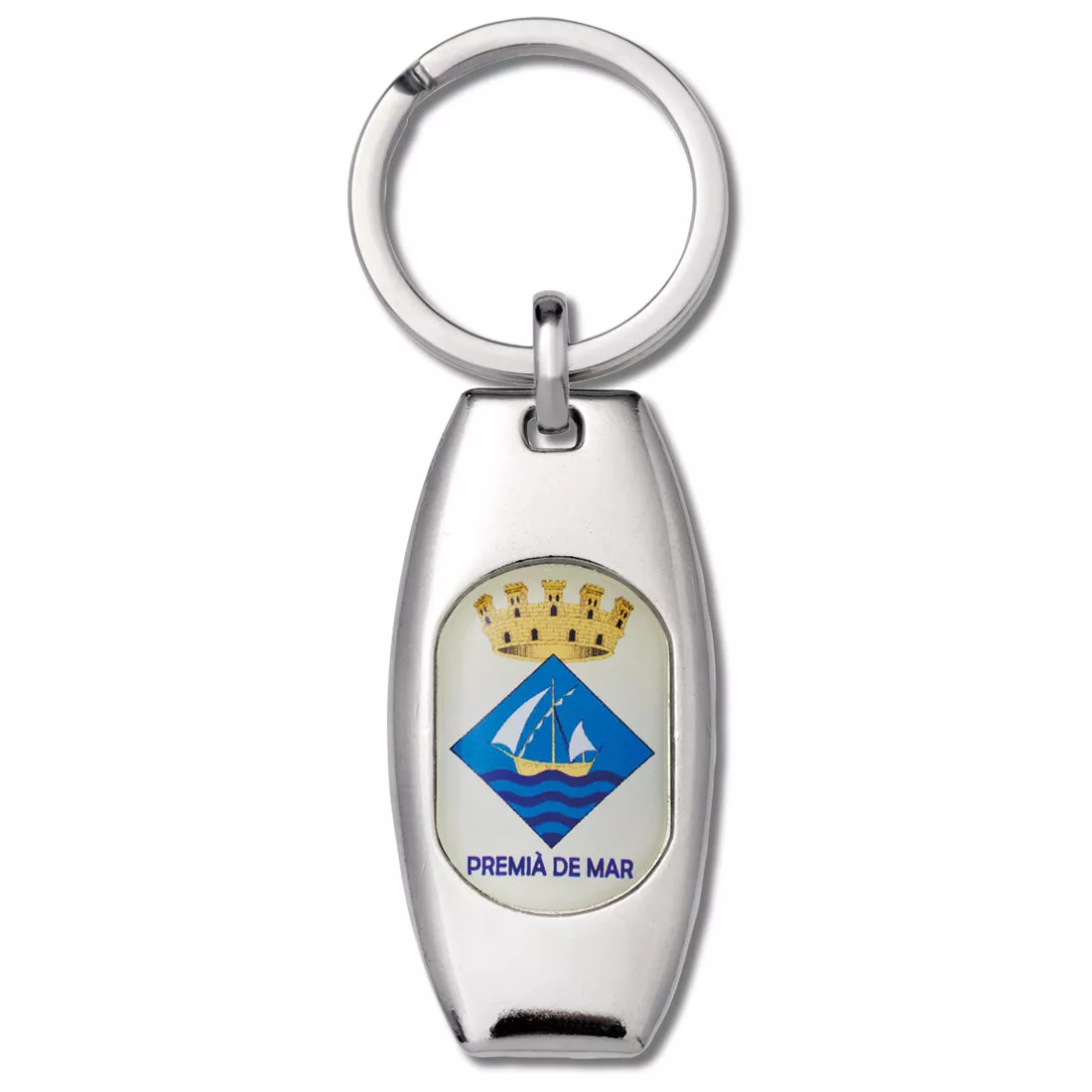 Llavero niquel pulido printer