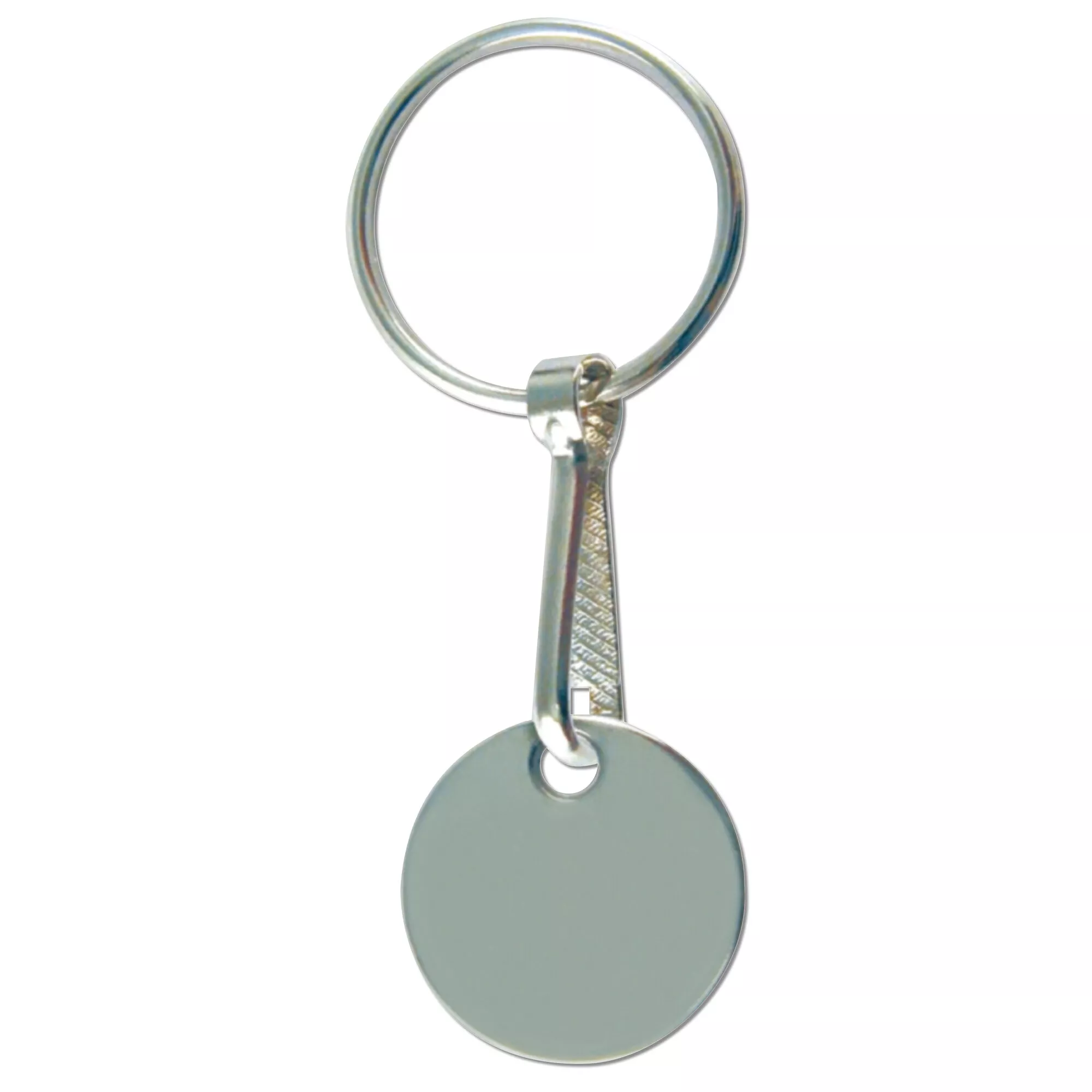 Llavero carro niquel adhesivo