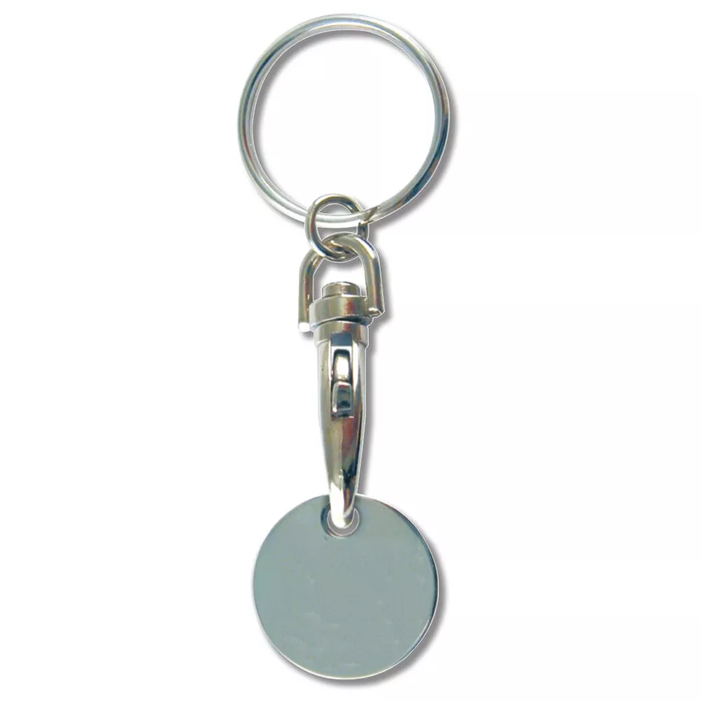 Llavero carro niquel adhesivo