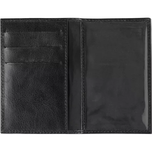 Billetero tarjetero de piel RFID