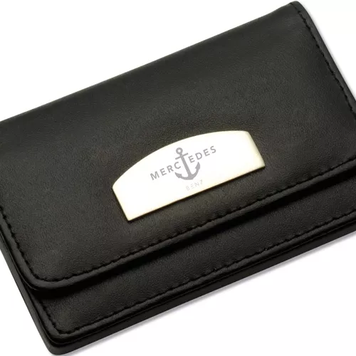 Porta tarjetas de piel - OUTLET