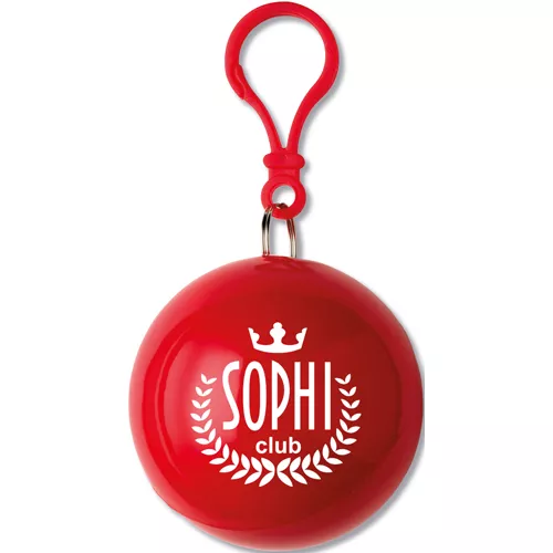 Pelota de plastico con poncho